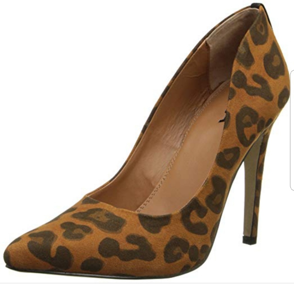 MIA leopard print pumps